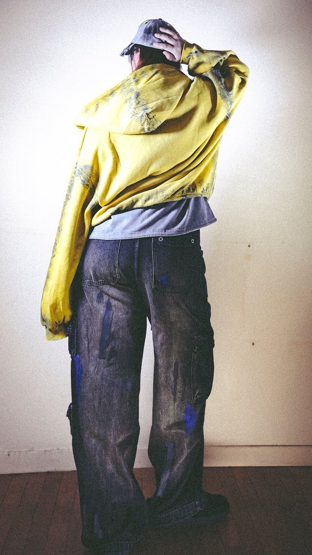 Baggy Denim Cargo - AETHER MalAnge clothing