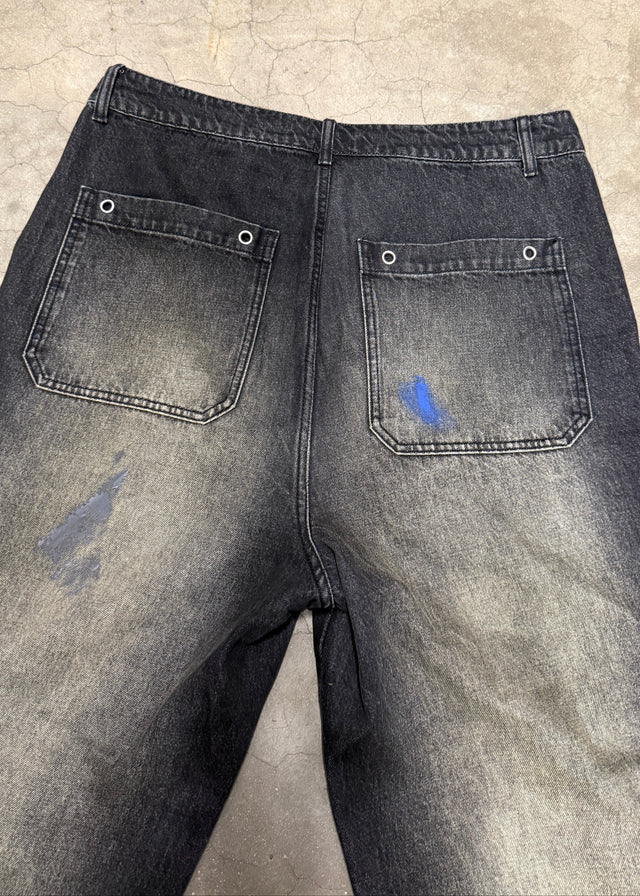 Baggy Denim Cargo - AETHER MalAnge clothing