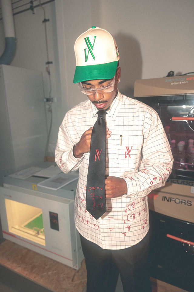 Chemise à carreaux fueille de copie - Highschool MalAnge clothing