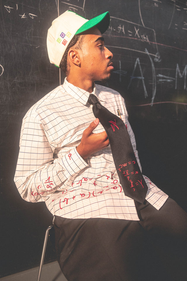 Cravate mathétique - Highschool MalAnge clothing