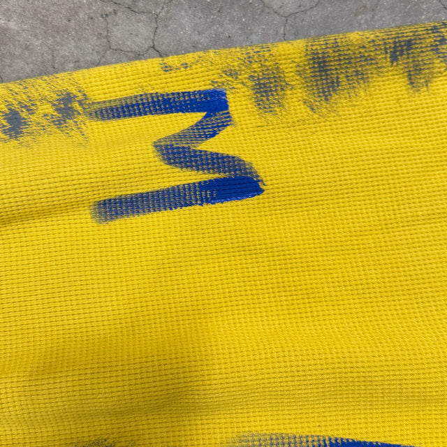 Sweat à capuche jaune à oeillet - AETHER MalAnge clothing