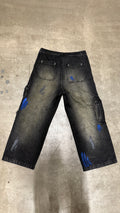 Pantalon Denim Cargo - AETHER MalAnge clothing