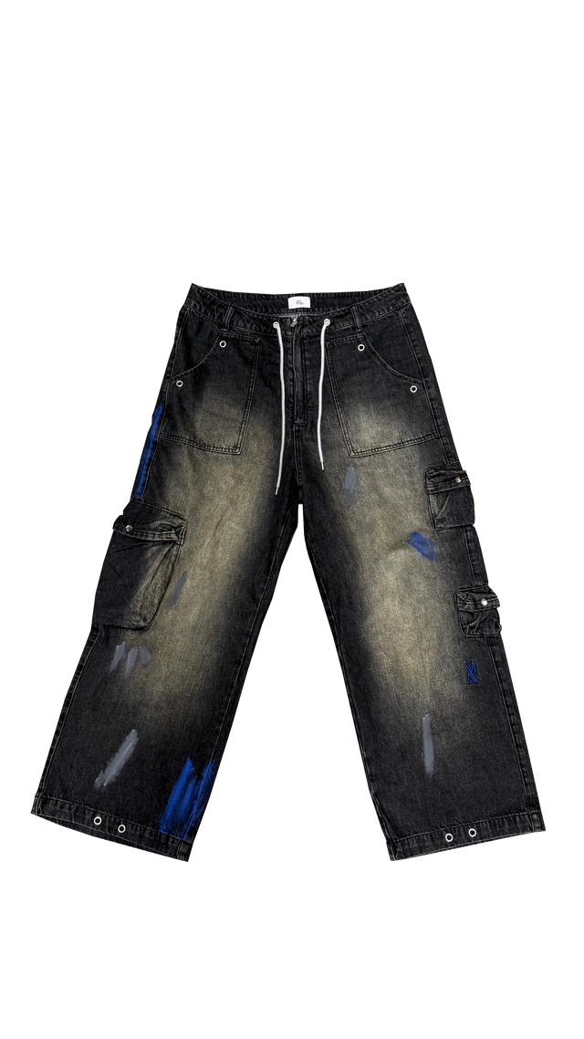 Pantalon Denim Cargo - AETHER